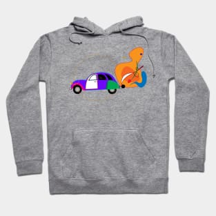 color car Hoodie